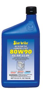 STARBRITE 027232 SYNTHETIC 80W90 GEAR LUBE 32OZ